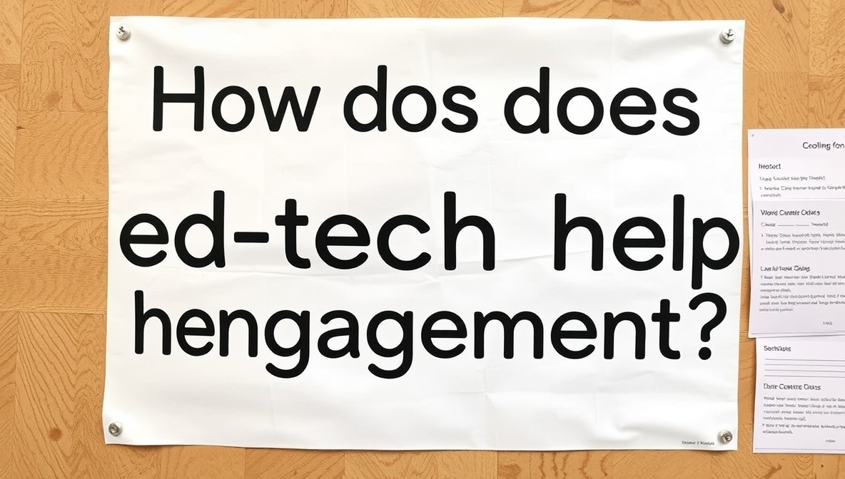 how does ed-tech help engagement