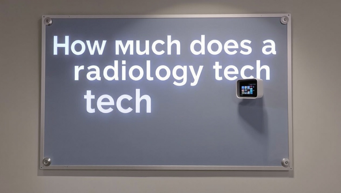 how much does a radiology tech make