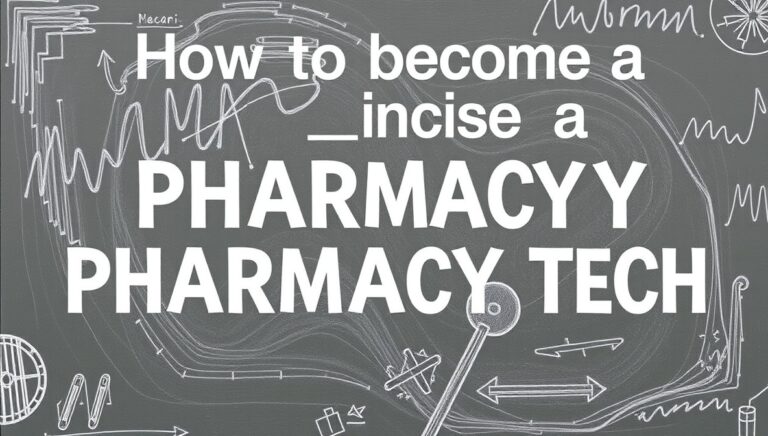 how to become a pharmacy tech
