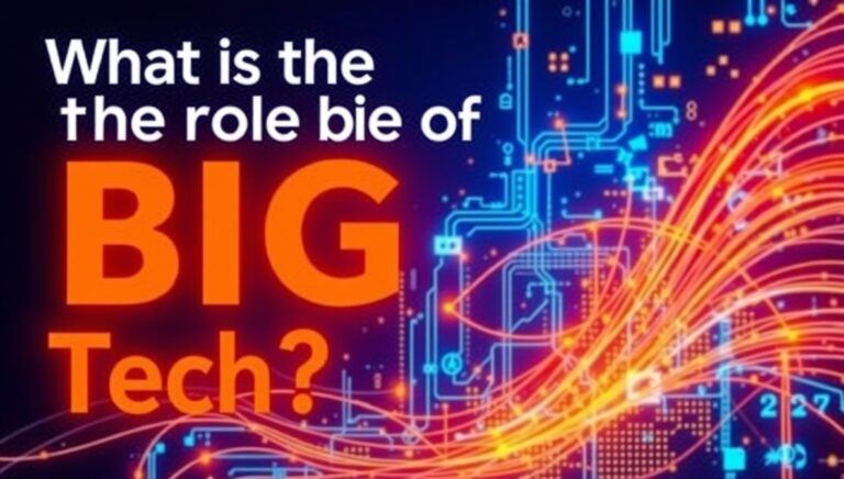 what is the role of big tech in ai?